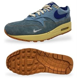 Nike Air Max 1 PRM 'Dirty Denim' Mens Lifestyle Running Shoes DV3050 300